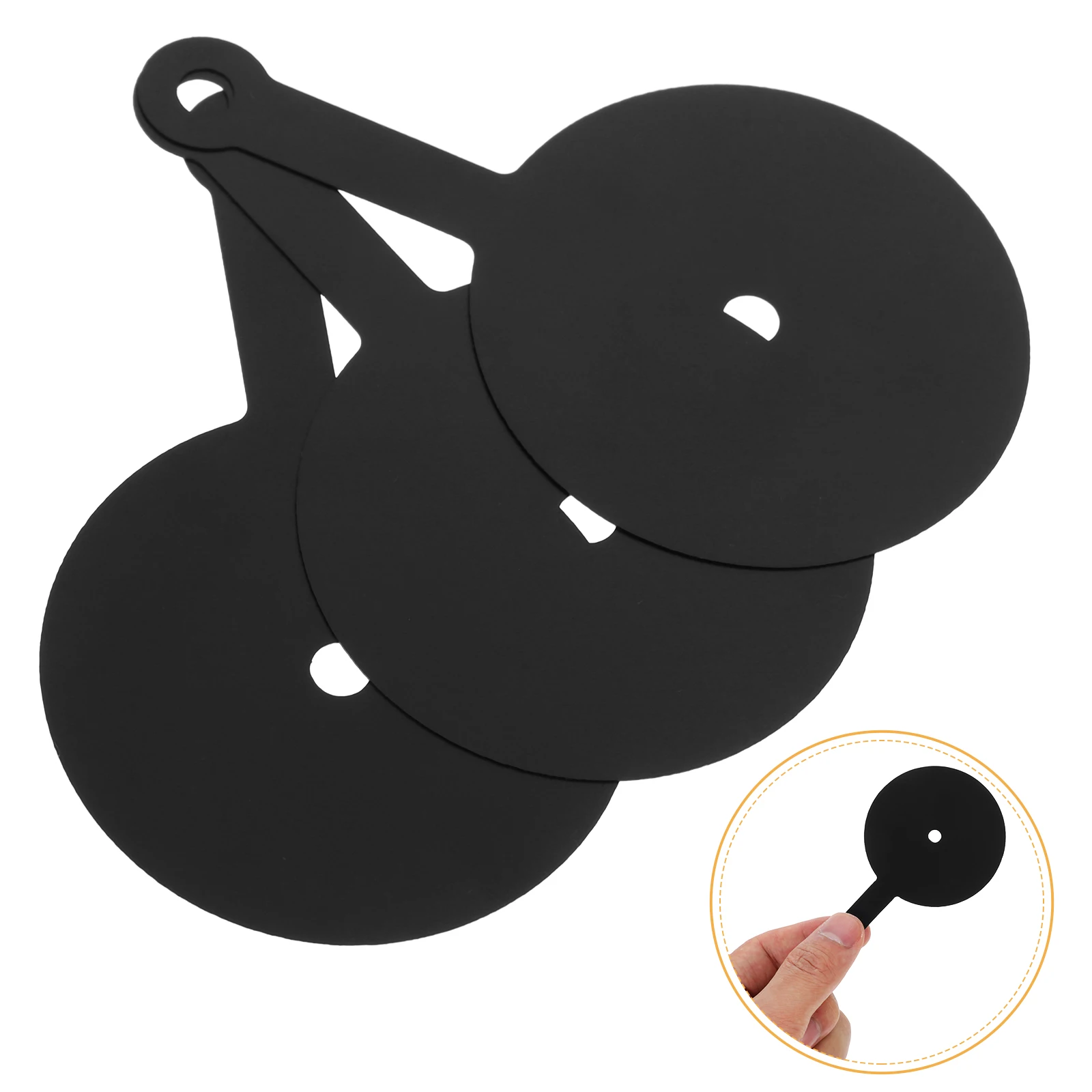 

3 Pcs Billiards Practice Post Pool Accessories Aim Practicing Mat Marker Dots Aiming Exercise Stickers