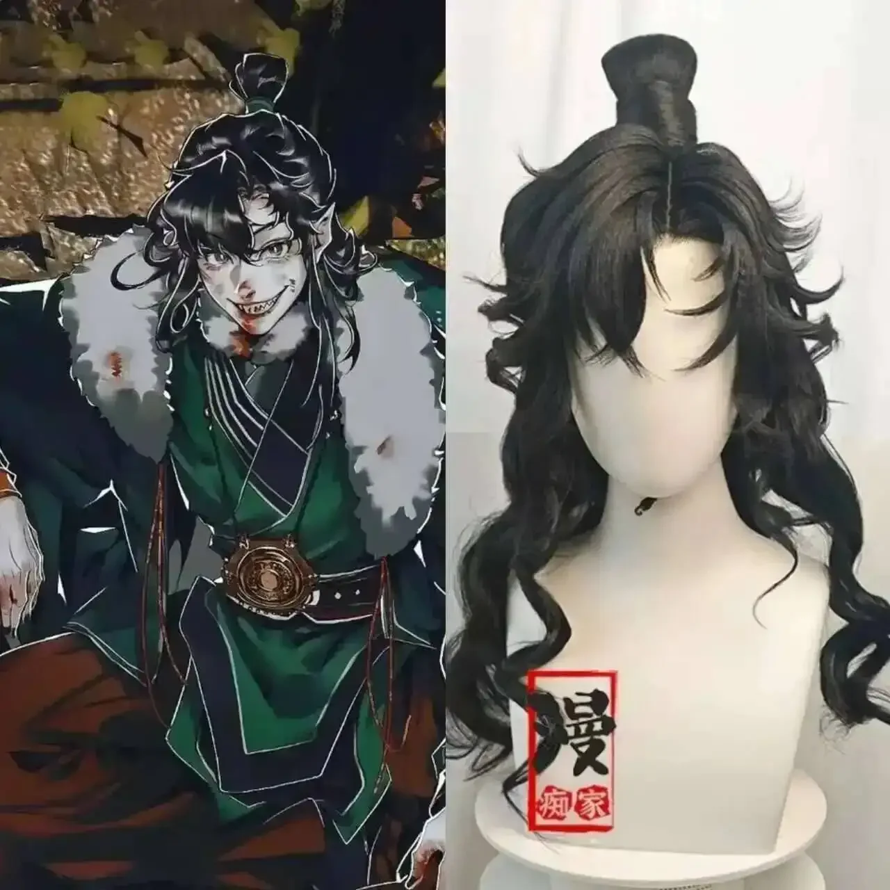 

Anime Tian Guan Ci Fu TGCF xie lian Hua Cheng Manga Version Heaven Official's Bless Women Cosplay Wig