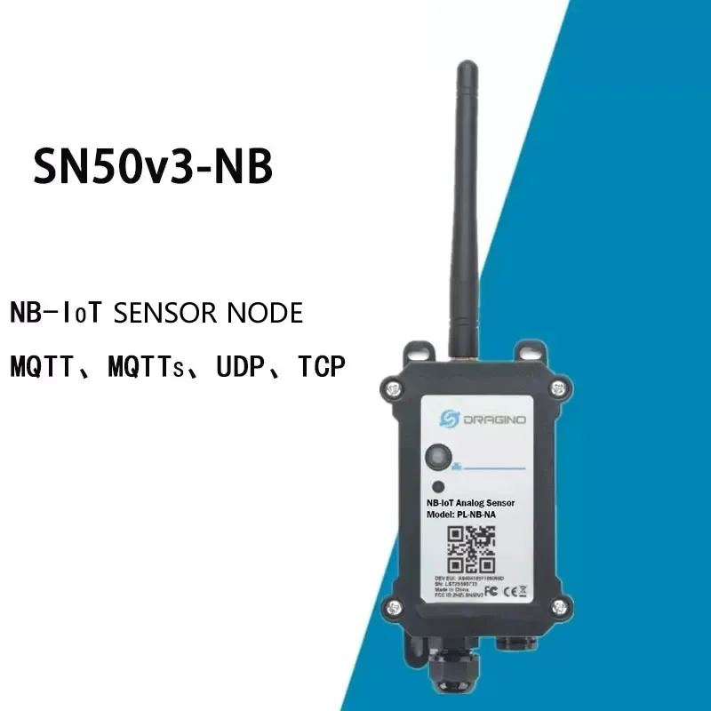 

SN50v3-NB-GE- NB-IoT Sensor Node Internet of Thinges MQTT, MQTTs, UDP & TCP BLE configure and OTA update