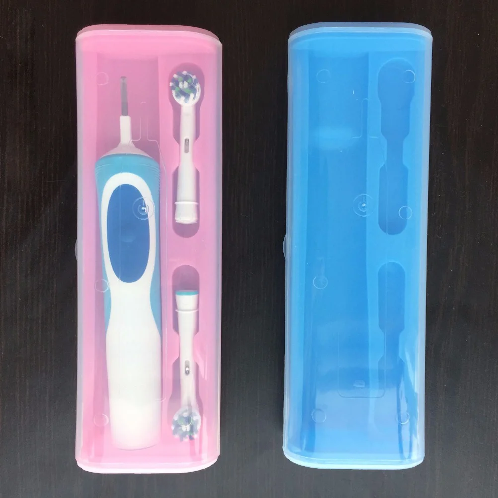 

Electric Toothbrush Holder Box Compact Travel Storage Case Portable Size 215x8x45cm Pink Electric Toothbrush Travel Case
