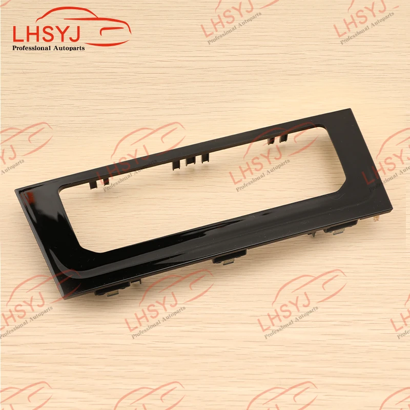 LHSYJ For VW Golf 7 7.5 GTI R Upgrade LCD Touch Air Conditioner Trim Frame Car Automatic AC Conditioning Switch Panel