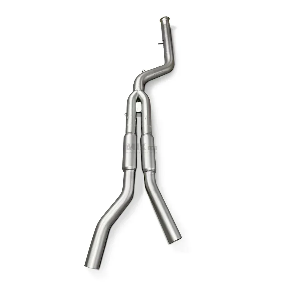 

Medium length tube, suitable for BMW M340 G20 3.0T 2019-2023 performance exhaust regulation, racing performance