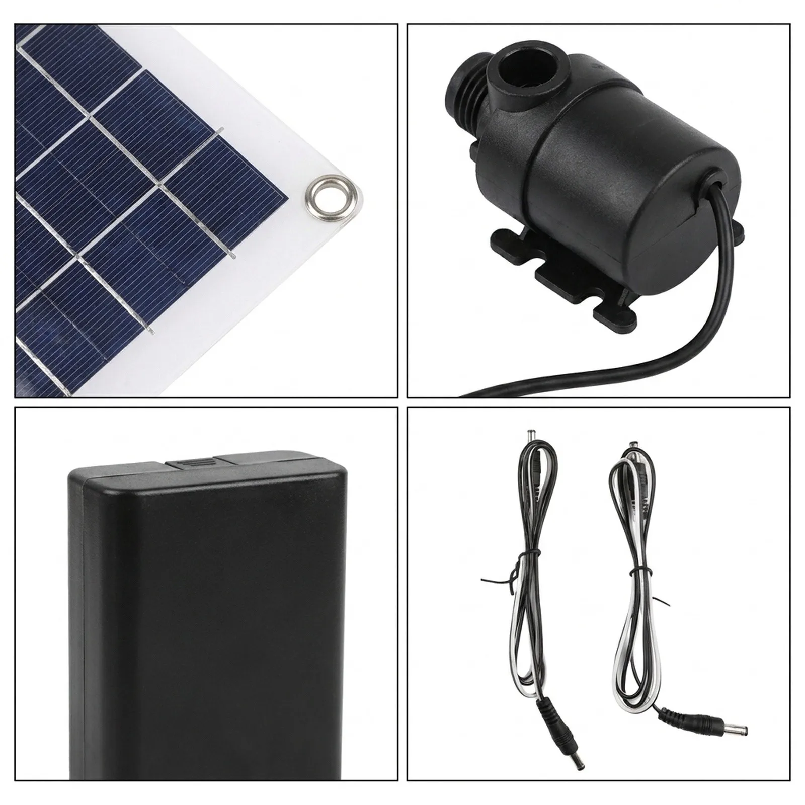 For Garden For Pond 800L for h Water Pump Water Features 800L h Solar Fountain Pump Water Feature Powerful Performance