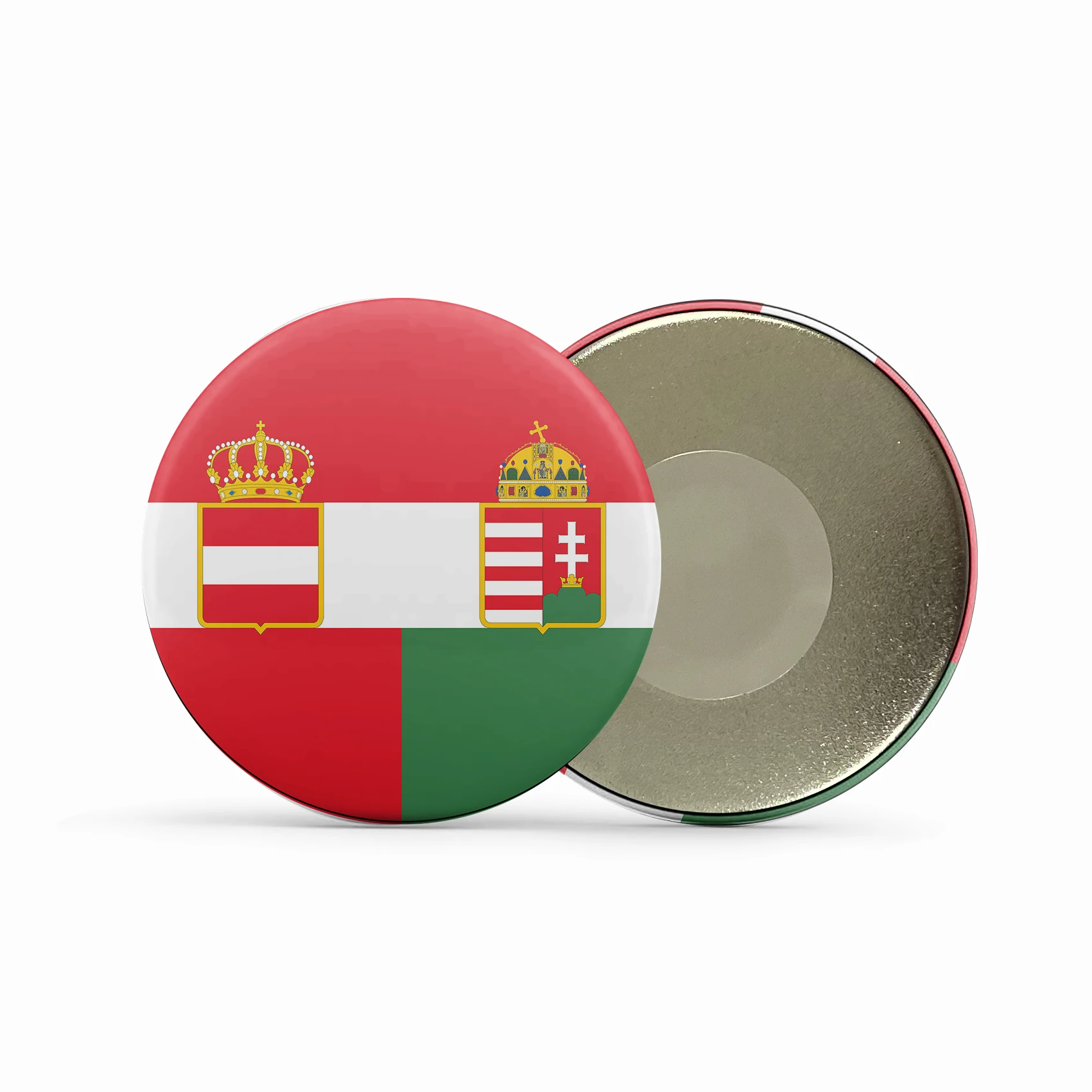 Austria Hungary (1869-1918) Round Refrigerator Magnets Message Board Sticker Home Decoration Creative  Souvenir BXT-138