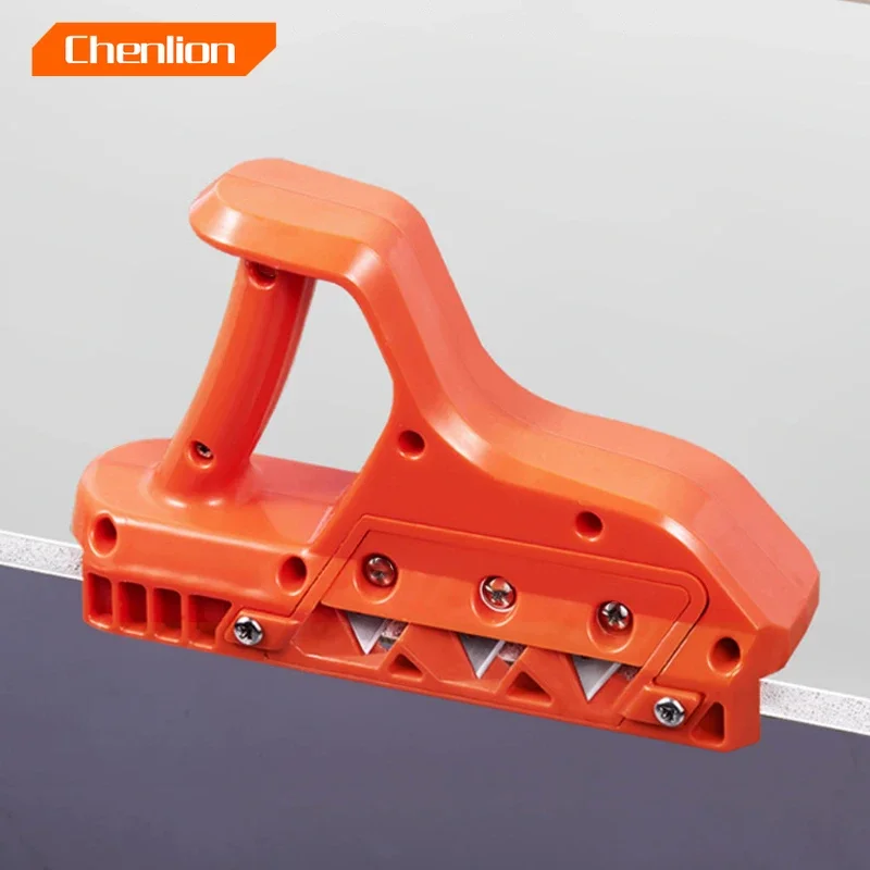 1PC Plasterboard Quick Cutter Gypsum Board Hand Plane Drywall Edge Chamfer 45°/60° Woodworking Trimmer Hand Tool