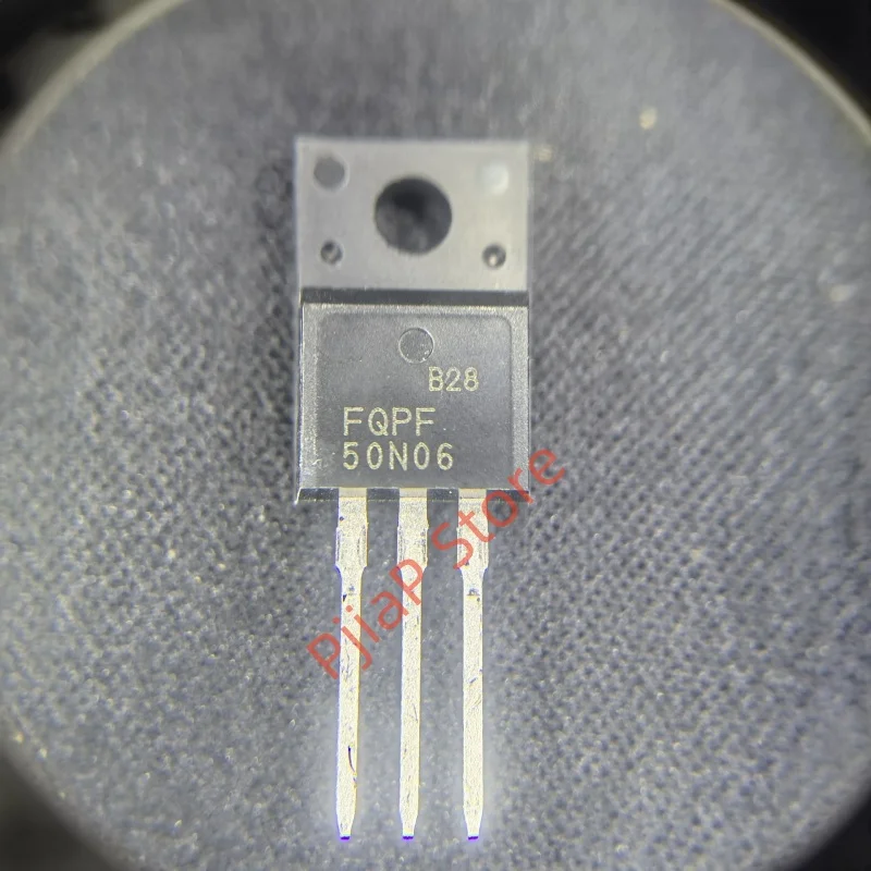 10pcs Original    FQPF50N06   50N06  TO220F
