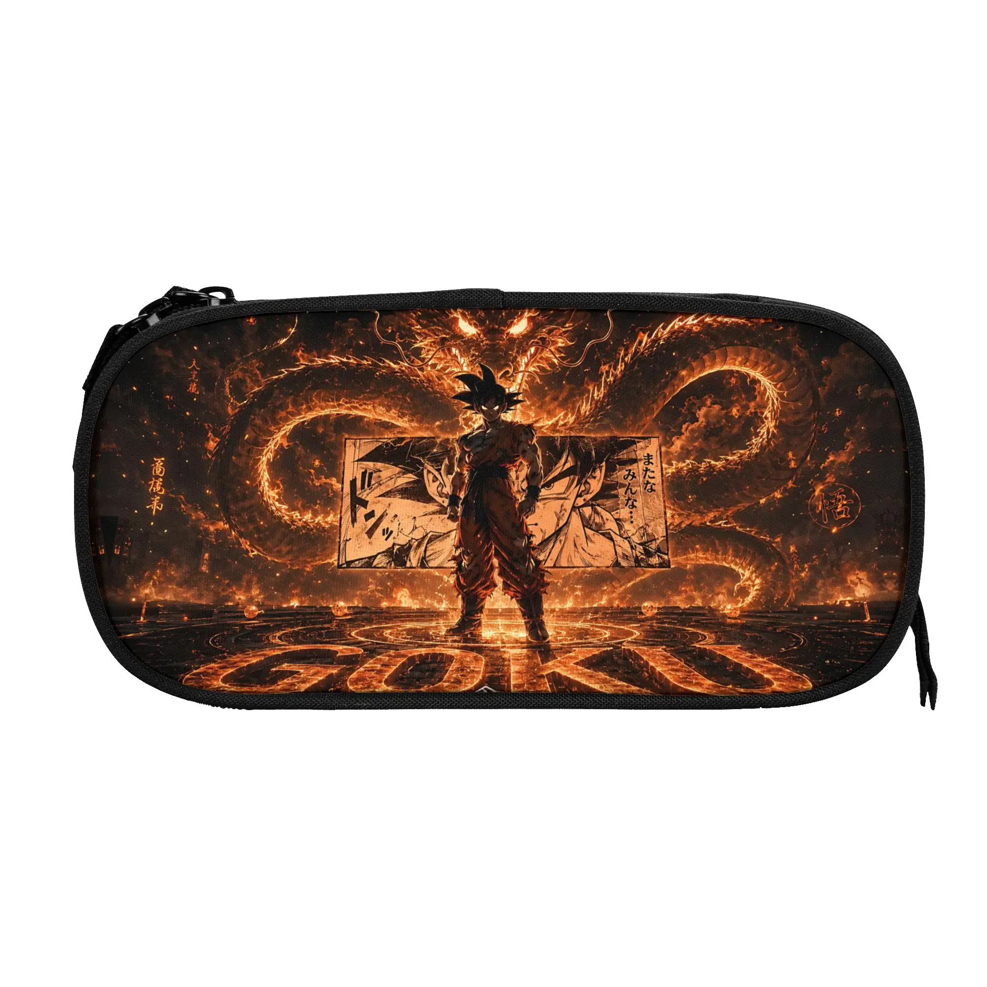 Custom Dragon Ball Z Large Capacity Bags for Child  Handheld Study Bag for Boys Gilrs Kids