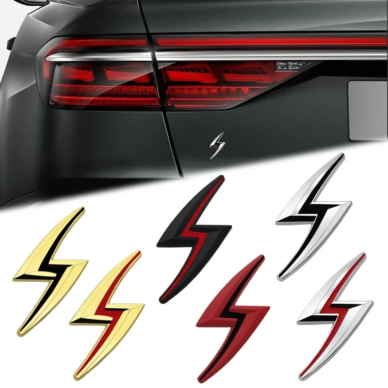 Lightning Emblem Car Body Decal Rear Trunk Badge Sticker for Nissan Almera Sylphy Altima Sentra Qashqai Terra Juke 350Z Tiida