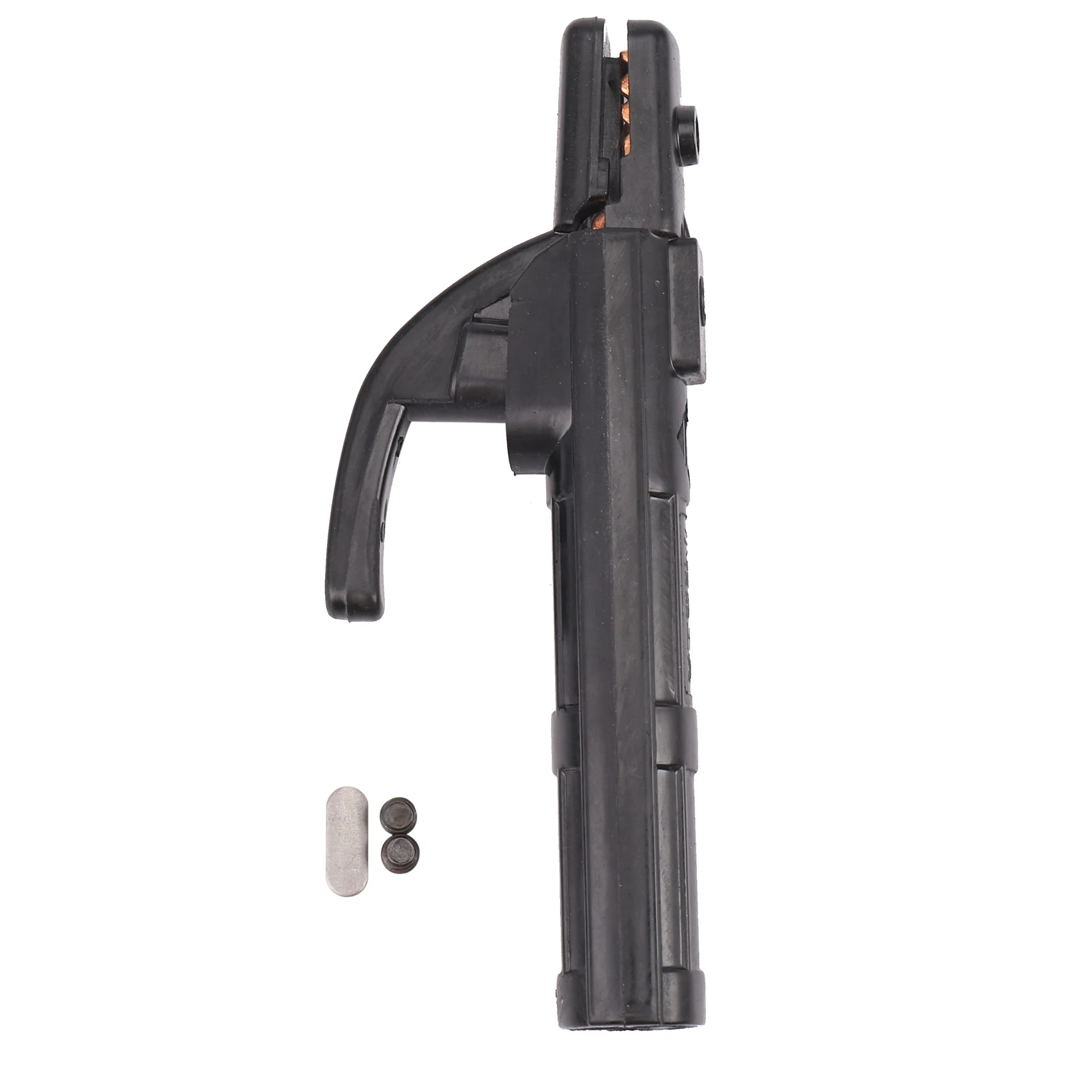 A98E-2Pc 300A Electrode Holder Stick Welder Copper Welding Rod Stinger Non-Slip Handle Clamp Tool For Ship Factory Mining