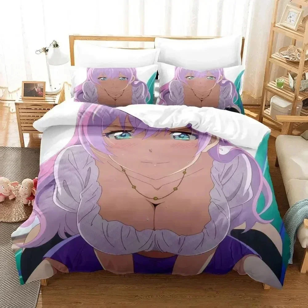 

Anime More Than a Married Couple But Not Lovers Bedding Printed Pillowcase Bed Duvet Cover Soft Queen King Size Bedclothes Home