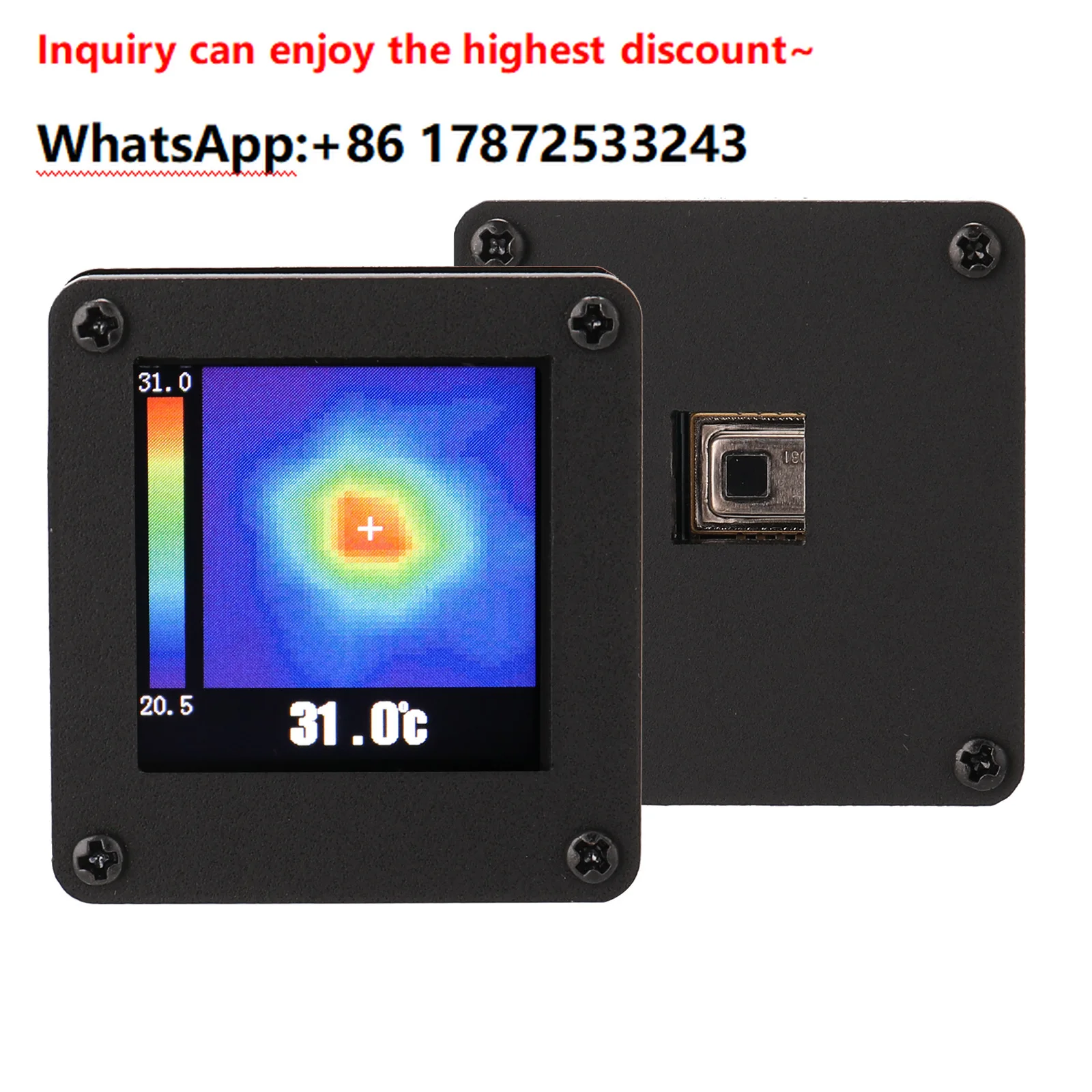 AMG8833 infrared thermal imager camera array temperature sensor 7M farthest detection distance with housing