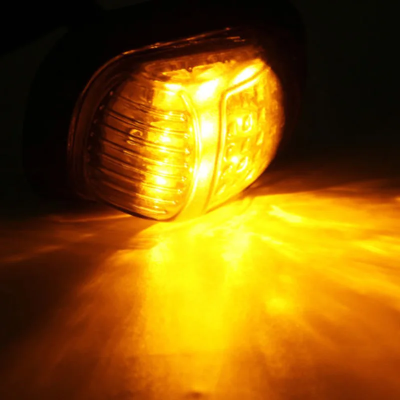 9 LED أضواء للدراجات النارية مقاوم للماء 1 زوج 2 قطعة مجموعة لمبة مصباح اليسار واليمين السوبر مشرق بدوره إشارة 12 فولت الوامض