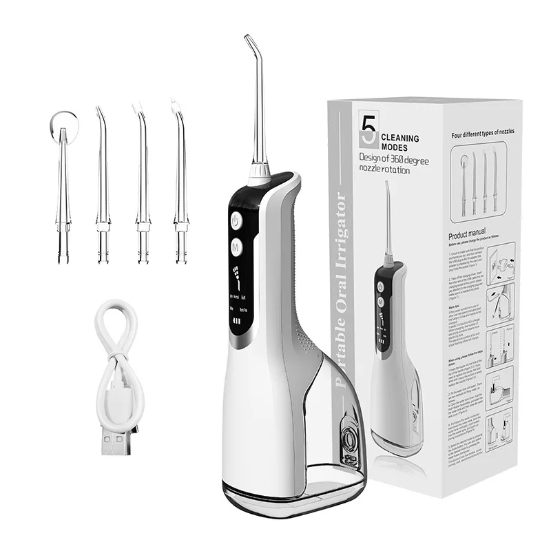 

300ml Ipx7 Flossing Power Cleaner Oral Dental USb Irrigator Air Electric Machine portable Cordless Water Flosser For Teeth