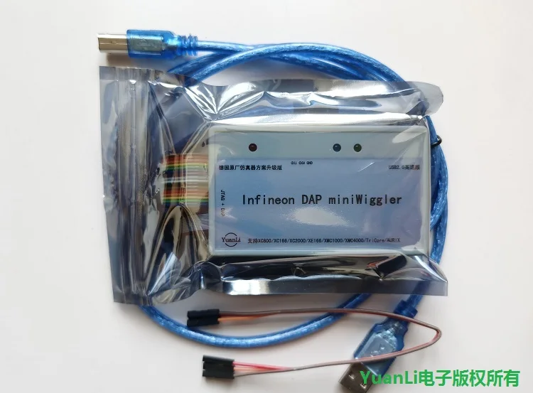 DAP MiniWiggler V3.6i Infineon Emulator Downloader Programmer Debugger Burning