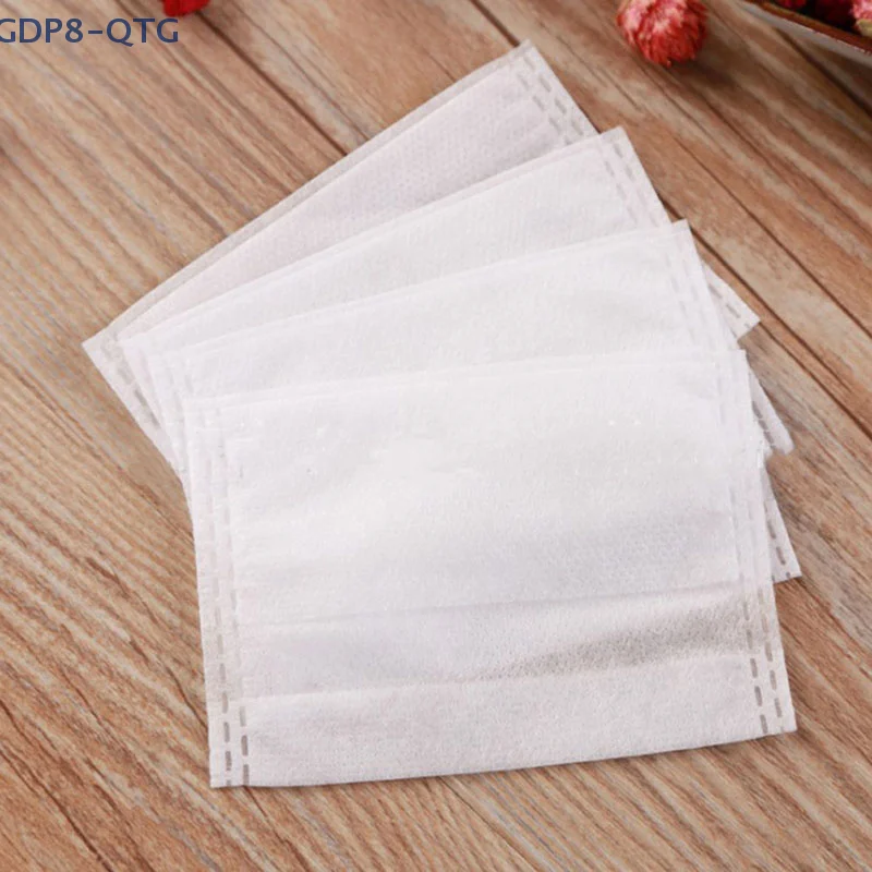 

Лидер продаж, 100 шт., нетканый одноразовый пустой фильтр для чайного пакетика, ситечко для заварки трав и чая, поставка