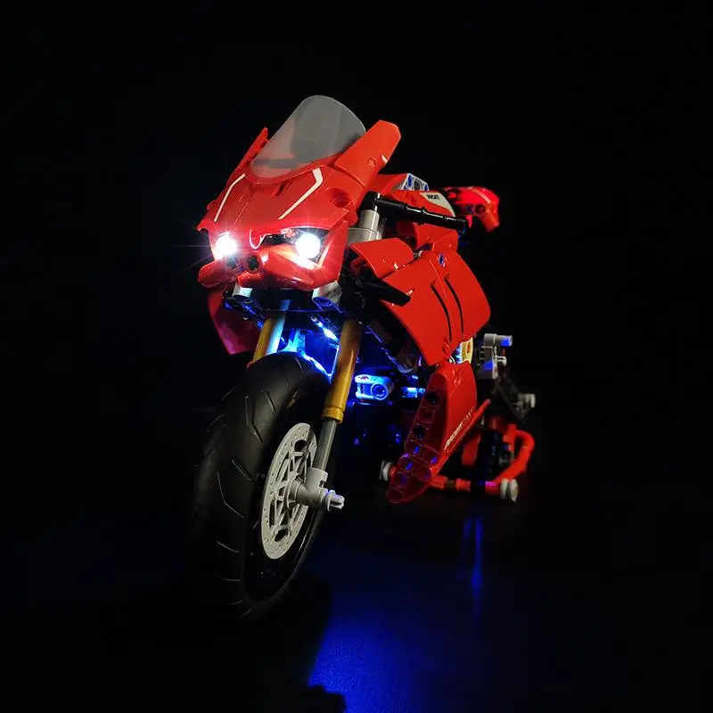 

LYBMTWF LED Lighting Kit Compatible with Lego 42107 Ducati Model (NOT Include The Model Bricks)