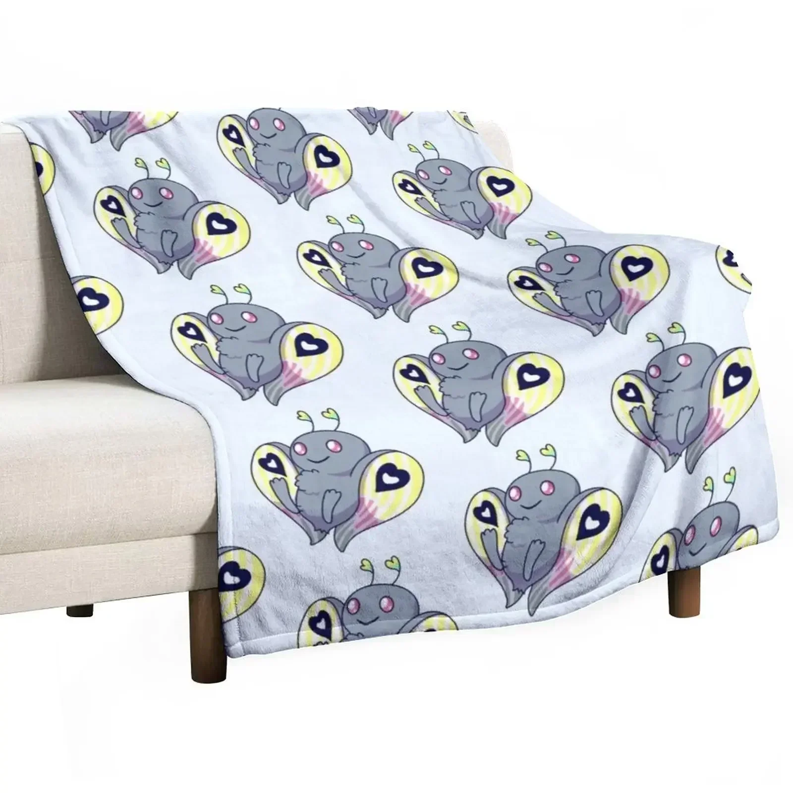 

Kawaii Mothman Throw Blanket Air Conditioner Soft Blanket for Office Home