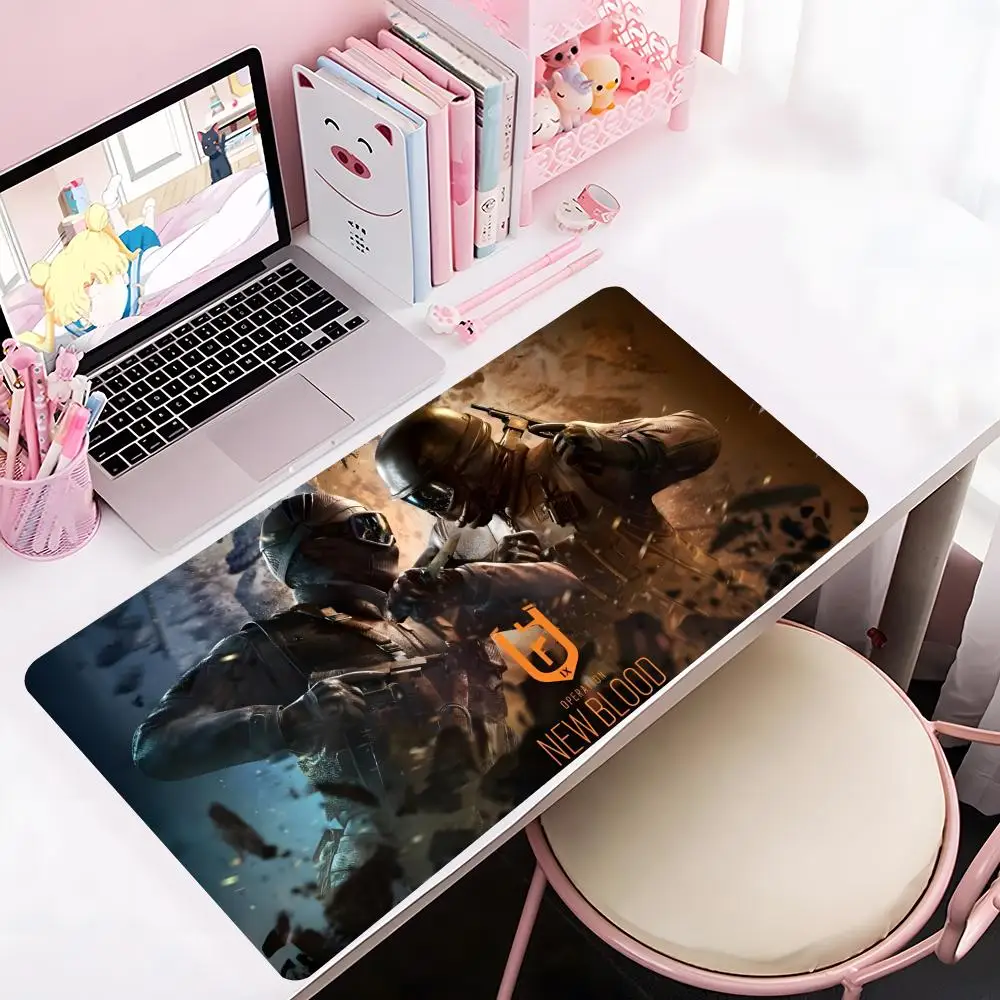 

Shooter Tom Clancy's Rainbow Six Siege Mouse Pad Mousepad Large Gaming LockEdge Thickened Computer Keyboard Table Desk Mat