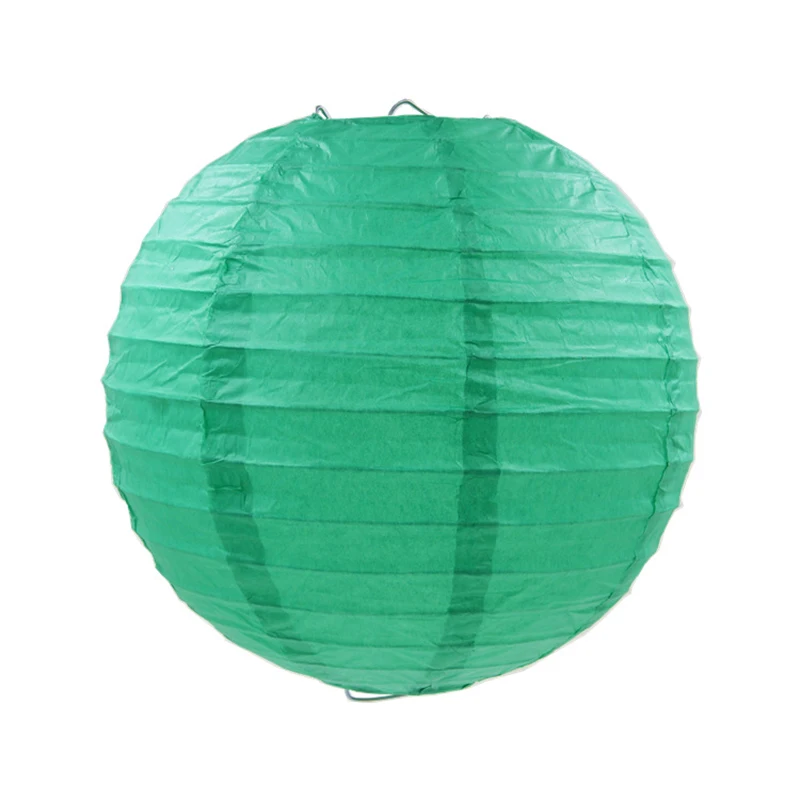 12 Pcs/set Paper Lantern with Assorted Sizes Round Mix Colors Green Beige Chinese Paper Lampion Wedding Party Hanging Decor