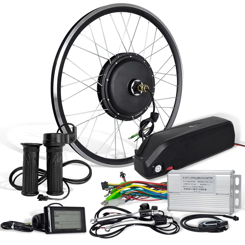 

Cheap 48v 1000w 1500w 2000w 3000w 5000w 8000w Electric Bike Kits Ebike Kits E Bike