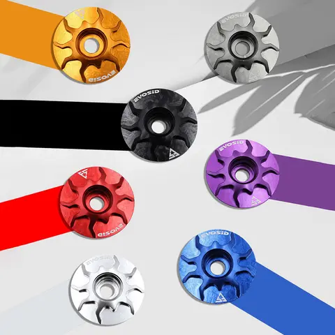 Cykelstyrlagerskydd MTB Racercykel Styrstam Styrlagerskydd Toppskydd Cykelstam Toppskydd för Gaffelhuvudrör Cykeltillbehör 8 best sales topplock för stång - №2