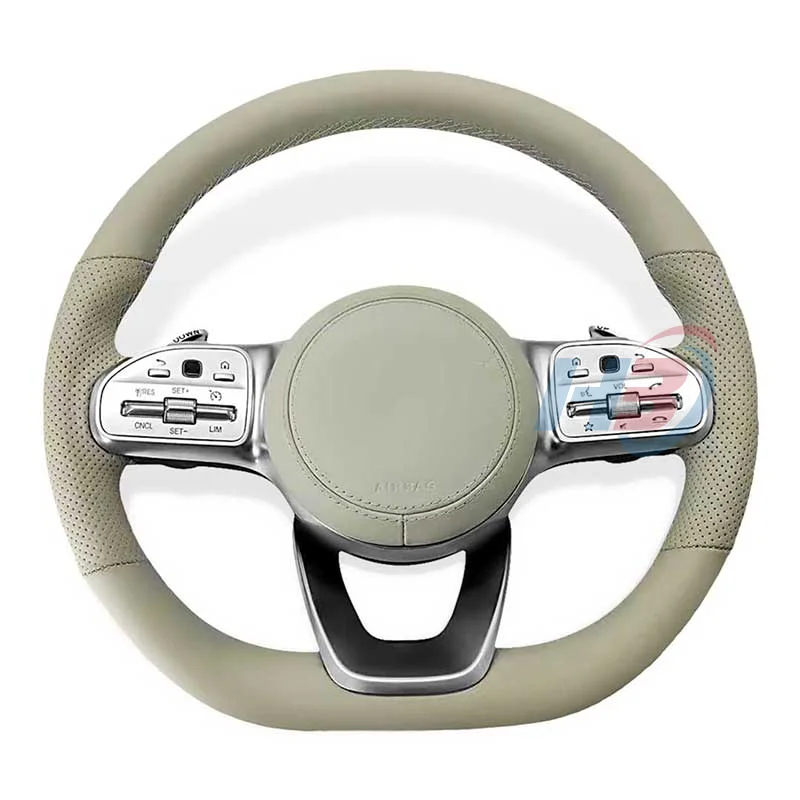

Модифицированный автомобильный руль на заказ для Mercedes Benz и установка персонализированного рулевого колеса.