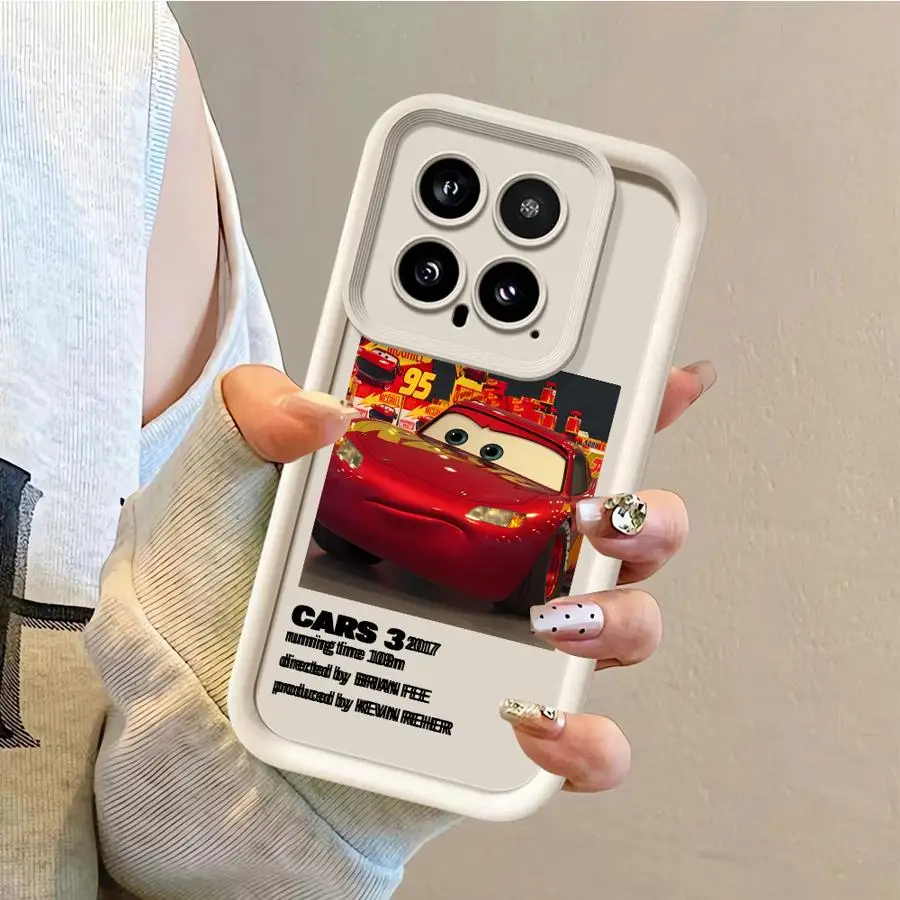Милый мягкий чехол для телефона Lightning McQueen Disney для Xiaomi Poco C61 X3 Pro C50 C51 X3 NFC