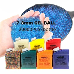 7-8mm Water Ball Guns Bullet Kids Air Soft Balster BB Gel Ball Weapons Pistol Rifle CS Games Growing Beans for Boys