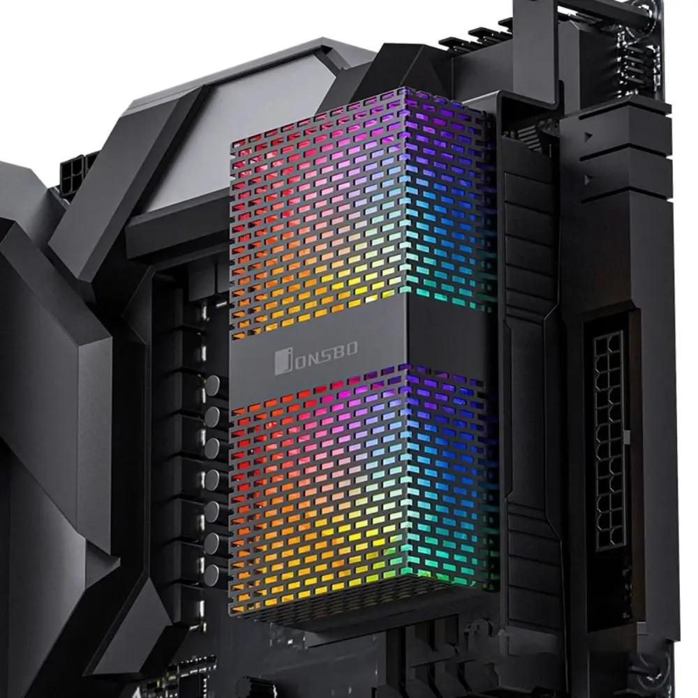 NUOVO 3 Pin ARGB Memoria di Raffreddamento A Basso Rumore DDR4/DDR5 RAM Dissipatore di Calore 4Pin PWM Ventola 12V LED 5V PC Memoria Radiatore Accessori Per Computer