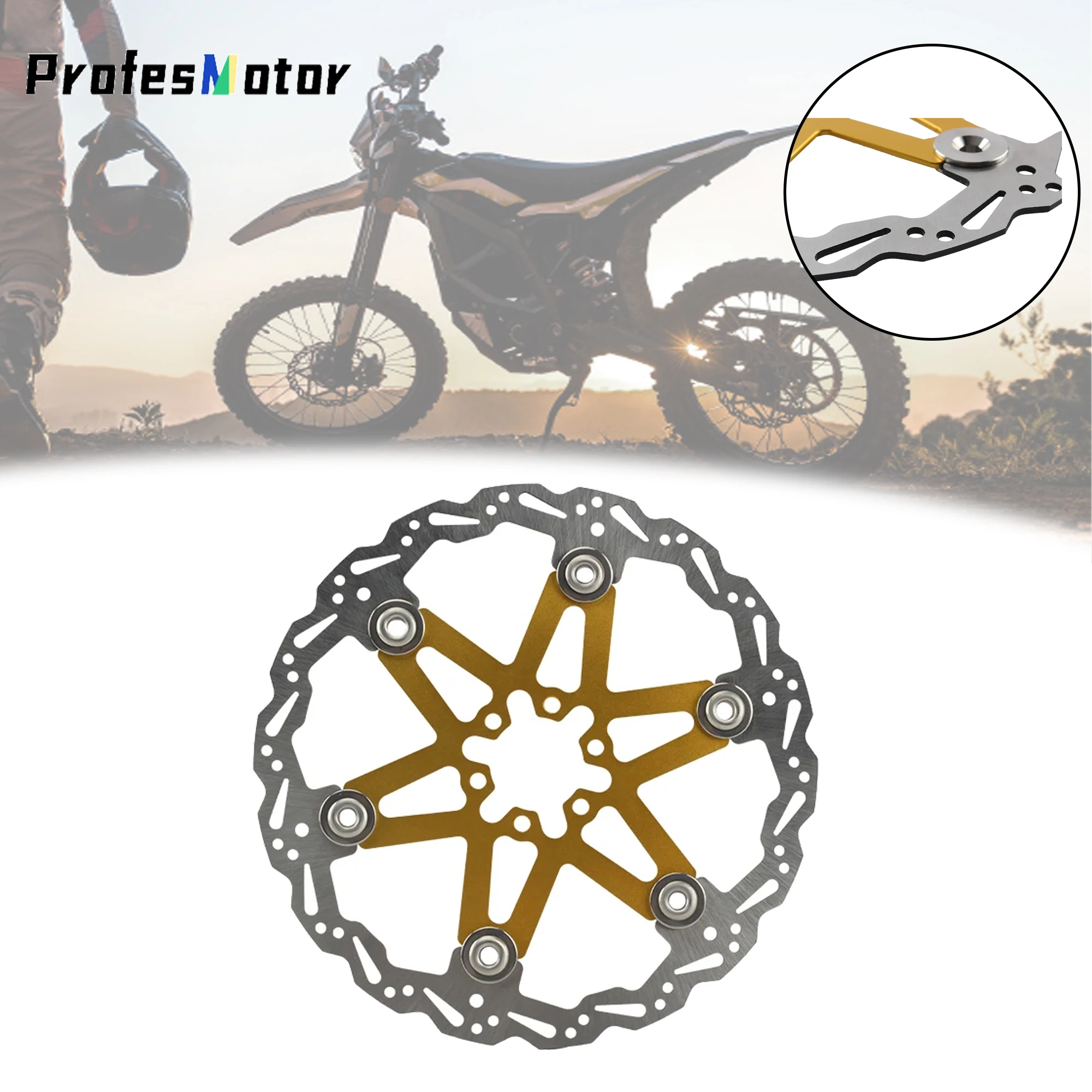 

E-bike Modified Parts Universal Aluminum Disc Brake for Surron Parts Front Rear Aluminum Motorcycles Accessories Safety Brakes