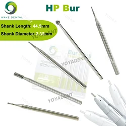WAVE Dental Burs Dental Carbide Burs Dentistry Drills Strawberries HP Dia.2.35mm For Straight Nose Cone Handpiece 5Pcs/Pack
