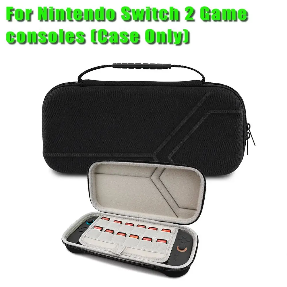 

Oxford cloth Hard Carrying Case EVA Drop-Proof Storage Bags Compact Shockproof Travel Shell for Nintendo Switch 2 Game Consoles