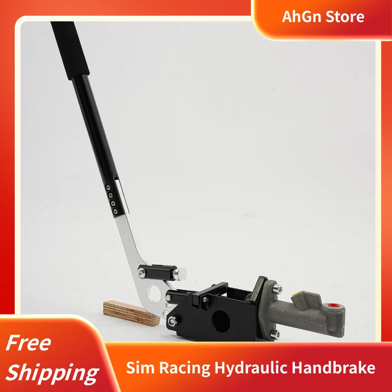 Sim-Racing Hydraulische Handbremse mit Hall-Effekt-Sensor Aluminiumlegierung USB Plug-and-Play für PC PS5 Rally Drift Simulator Gaming