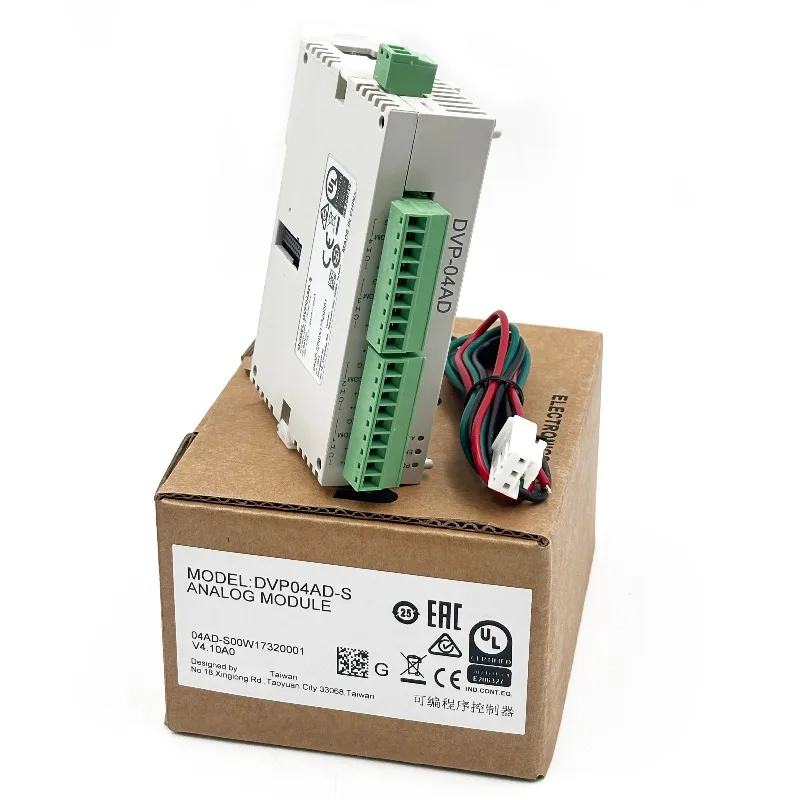 High Quality Industrial Automation Plc Pac Special Controller with DVP04AD-S Plc Logic Programming Controller