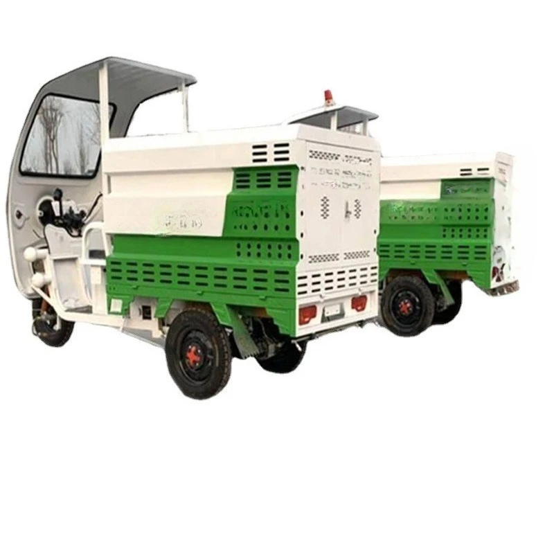 

Electric three-wheeled high-pressure cleaning vehicle Street sanitation trash can High-pressure washing vehicle Ground
