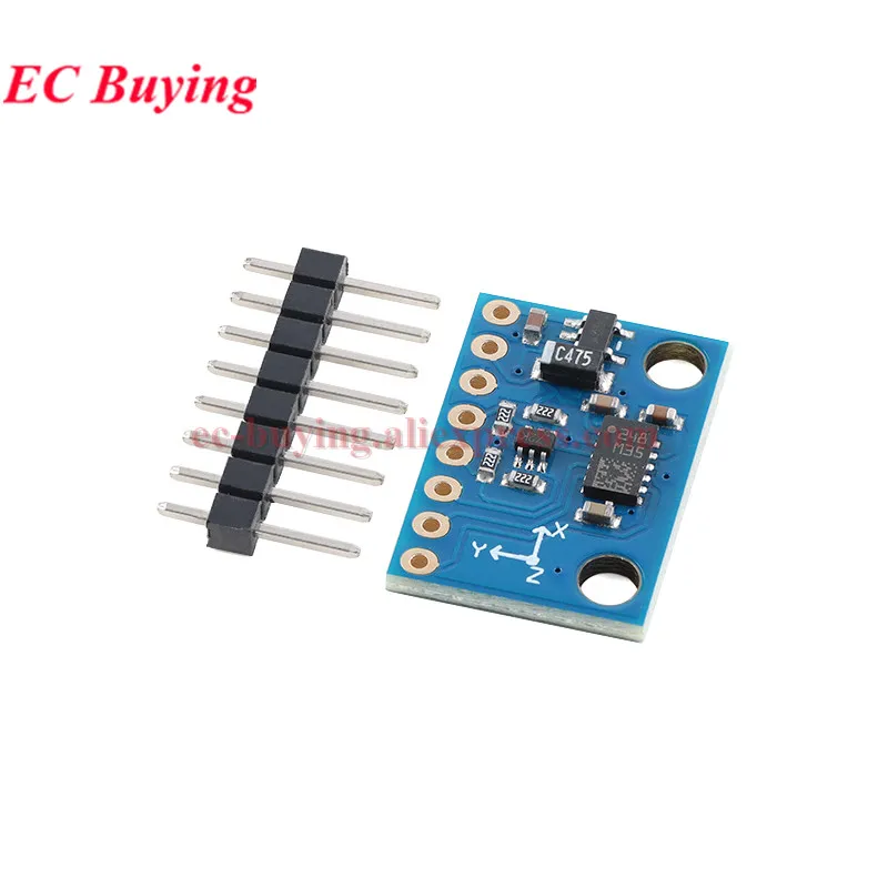1Pc-10Pcs GY-511 LSM303DLHC 3-Axis Electronic Compass Acceleration Accelerometer Three-axis Magnetometer Sensor Module LSM303