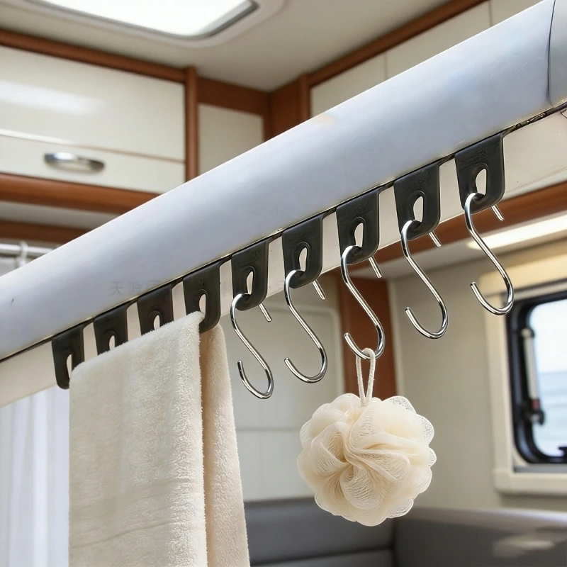 10Pcs RVs Awning Stabilizer Hooks Universal Awning Hanger Clip For Auto Shades Secure And Convenient