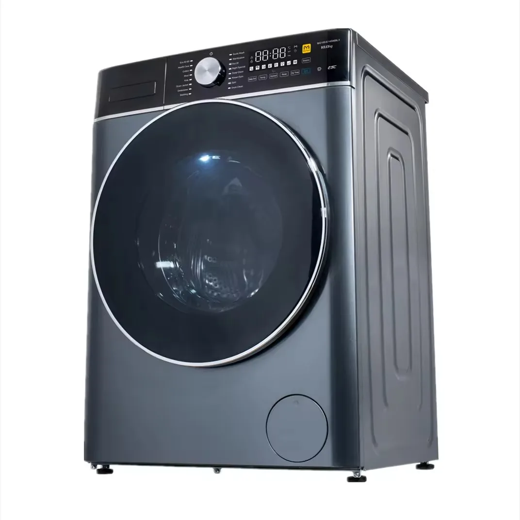 Family Use Energy Efficient Washer Front Loading Single Drum Washing Machine With Dryer