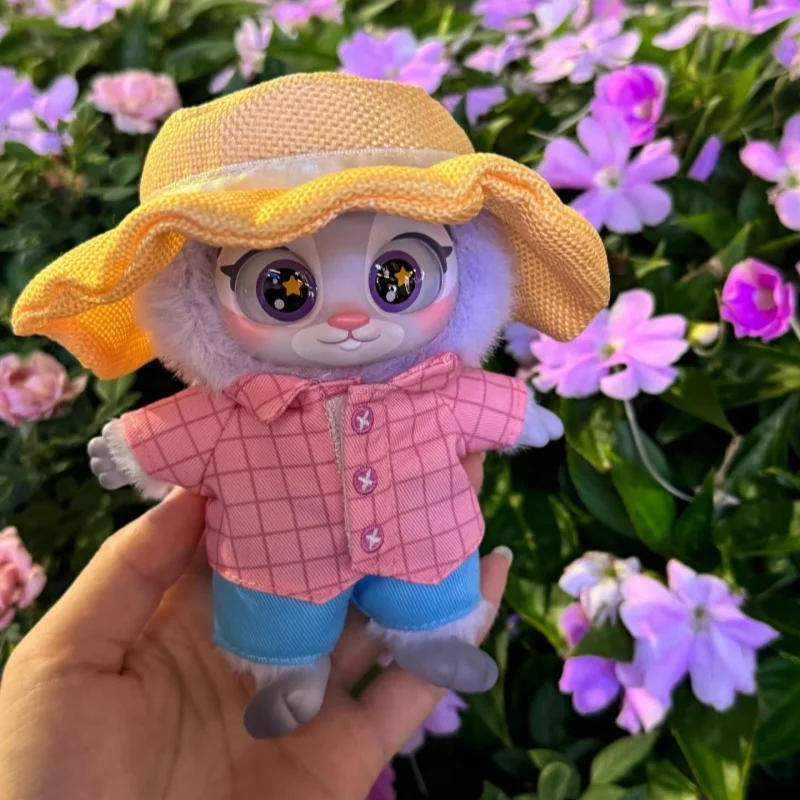 

Аутентичная виниловая кукла Miniso Crazy Animal City, глухая коробка ручной работы, подвеска «Ник Джуди», брелок, украшение, подарок на фестиваль