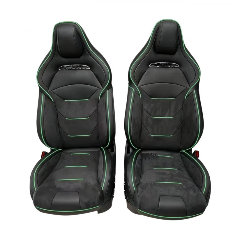 Luxury Sports-Style Leather Front AC All-Season Car Seat Covers