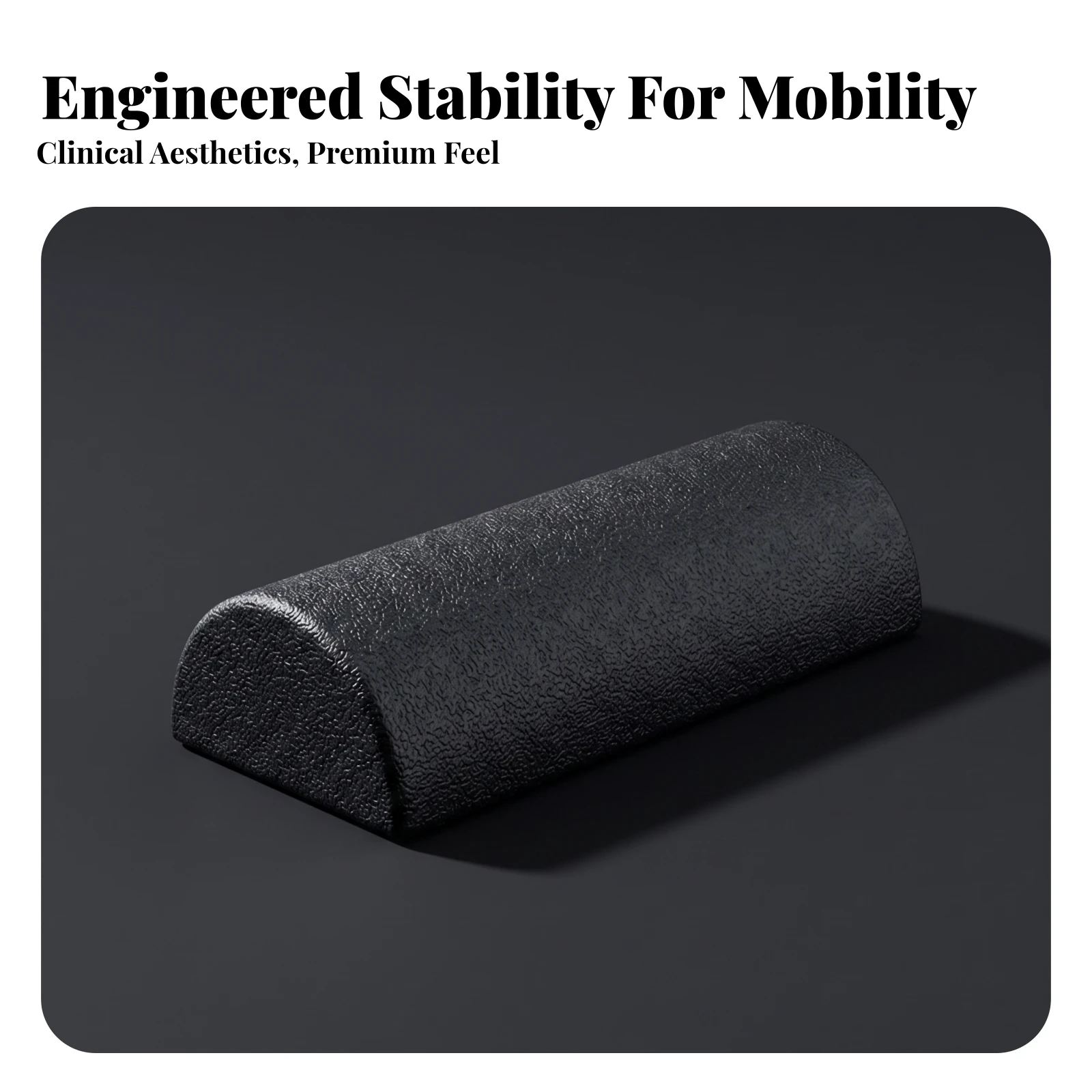 半円形フォームローラー 長持ちする半円筒形フォームローラー  - Foam Roller のレビューと価格