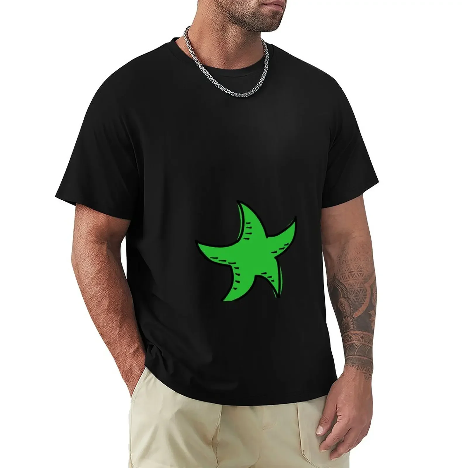 Dr Seuss - Star Belly - Sneetches T-Shirt cute tops Blouse anime mens graphic t-shirts big and tall