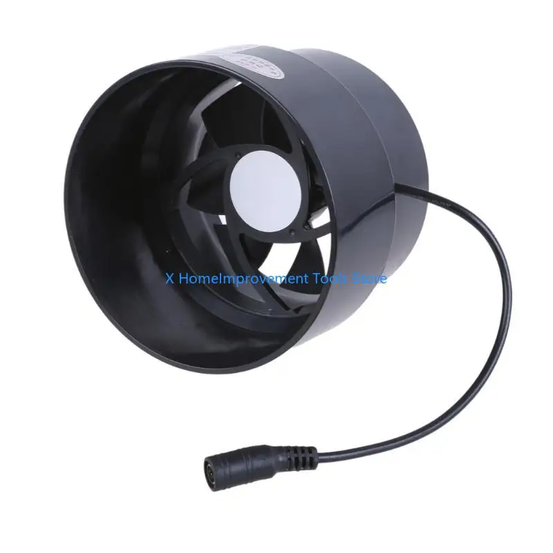 

Efficient Inline Blower Fan 12V for Marine and Motorhome Ventilation Exhaust Fan 31KA
