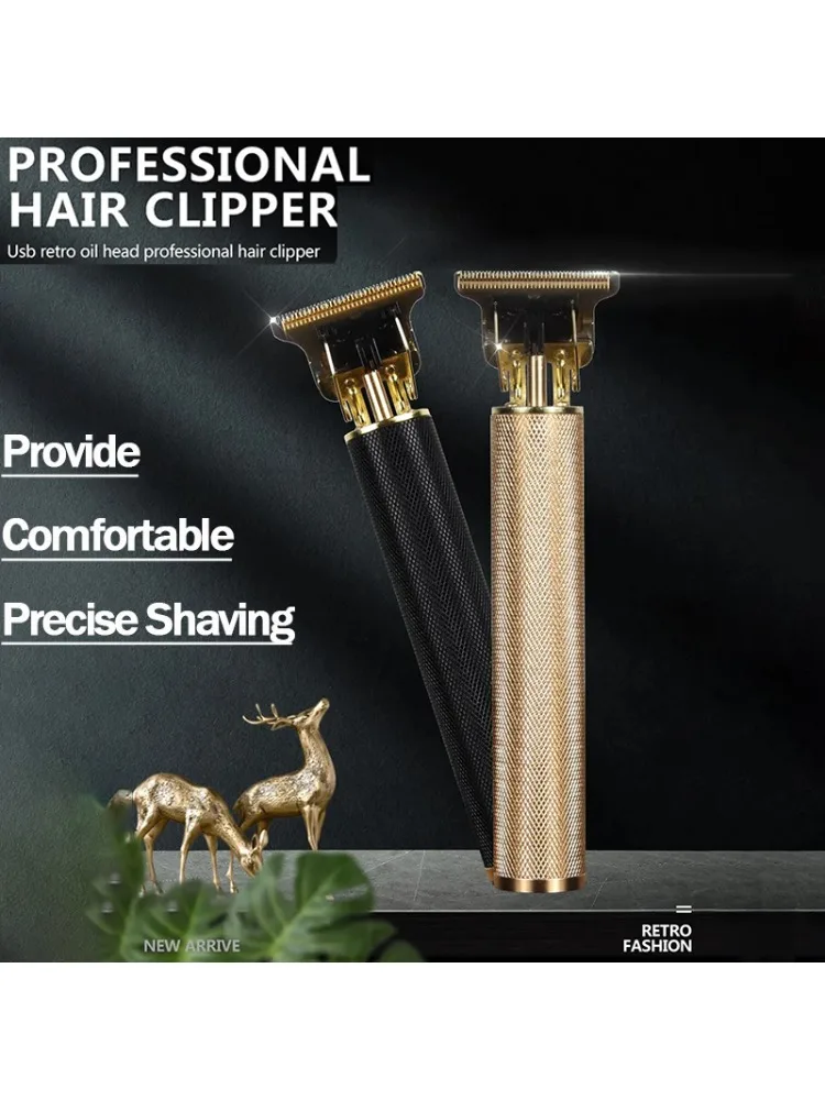 Tondeuse à cheveux professionnelle T9 pour hommes, USB, Rechargeable rapide, outils de soins de la barbe, fournit un rasage confortable et précis