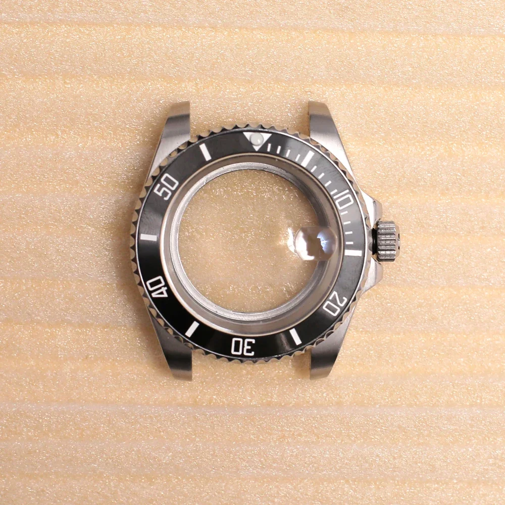 

NH35 40MM Men's Watch Case Sapphire Crystal Ceramic Insert Watch Case Fit NH34 NH35 NH36 NH38 ETA2824 PT5000 Movement 120 Clicks