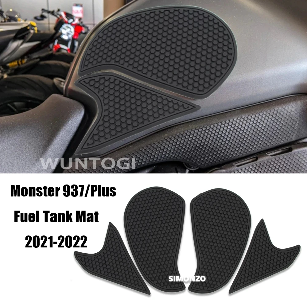 

Tank Protection Pad MONSTER 937 Motorcycle Fuel TankPad Anti-Scratch For Ducati Monster 937 Plus 2021 - 2022