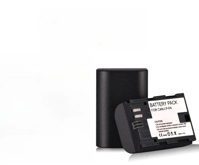 2PCS 2000Mah LP-E6 … - image