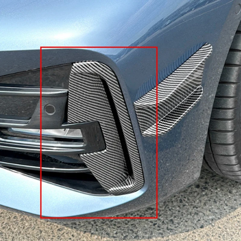 Auto Front stoßstange Splitter Spoiler Canards Nebels chein werfer Verkleidung für BMW 4er G22 G23 M Sport 2020