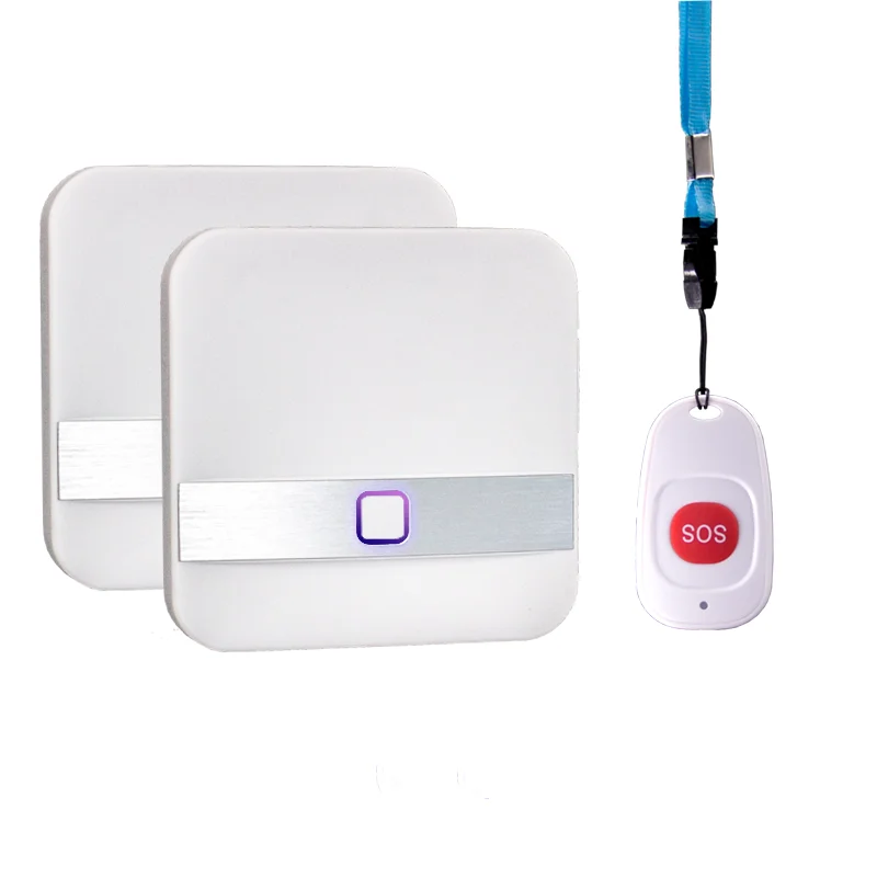 FORECUM Wireless SOS Help Pager Doorbell Personal Alarm Calling Bell System Elderly Pregnant/Child /Patient Home Security Care