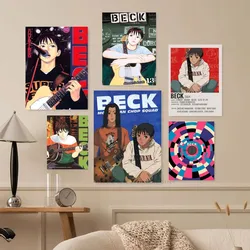 1PC Beck Mongolian Chop Squad Anime Poster Paper Print Home Living Room Bedroom Entrance Bar Restaurant Cafe Art Painting